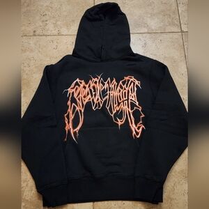 Revenge Lightning Hoodie Size Large